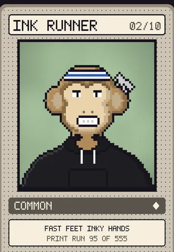 Ink Runner card